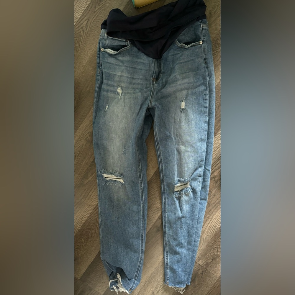 Pink Blush Maternity Jeans